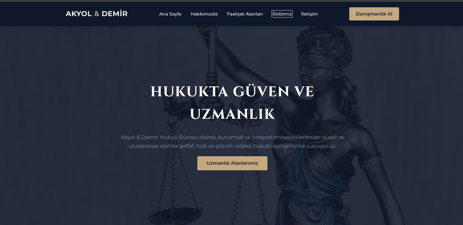 Kurumsal Şirket & Ajans Web Sitesi